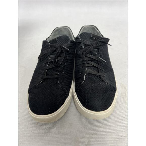 Olukai Lae\' Ahi Li Black Canvas Lace Up Sneakers Shoes Mens Size 10 main image 10